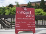 Living Well Bistro&nbsp;Sign