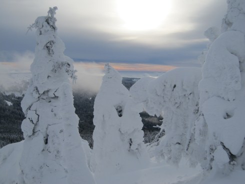 Lighting captured with the digital camera.