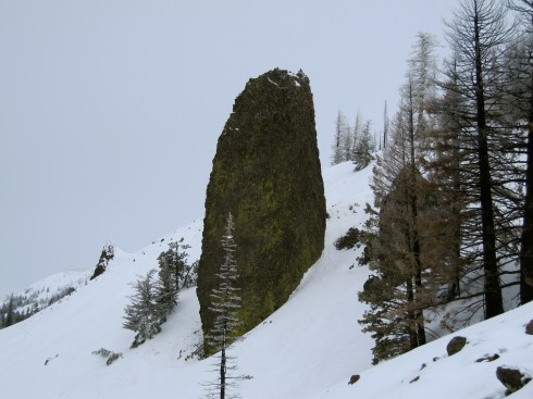 Typical rock formations.