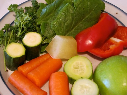 Blended Salad Ingredients - IMG_2216