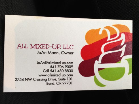 All Mixed-Up Business Card
