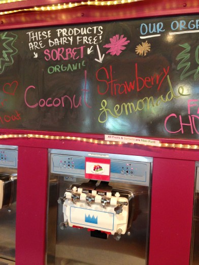 Non-Dairy Sorbet at All Mixed-Up