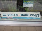 Be Vegan Make Peace –&nbsp;IMG_2391