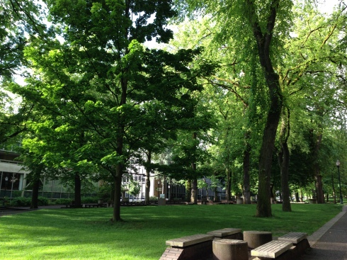 Portland State University grounds