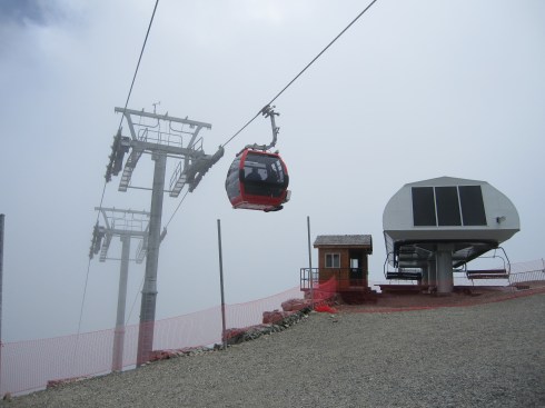 Mt Rainier Gondola & the top of the Rainier Express chair - August 24, 2013 