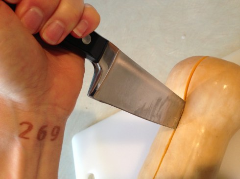 Demonstrating the "Psycho Shower Scene" knife grip and stab technique. To learn about my 269 tattoo check out 269life.com 269life.com/#&panel1-1