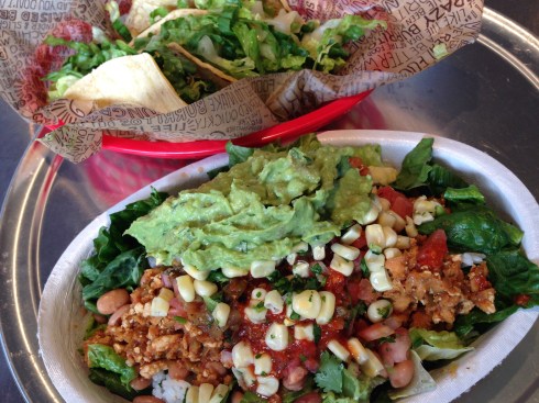 Vegan Sofritas at Chipotle Mexican Grill 