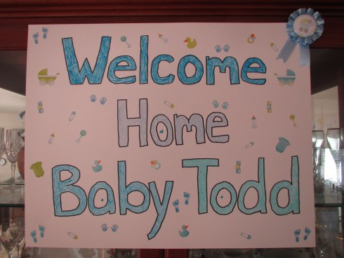Welcome Home Sign