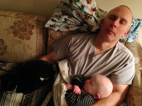 Todd was almost 5 months old - January 19, 2015