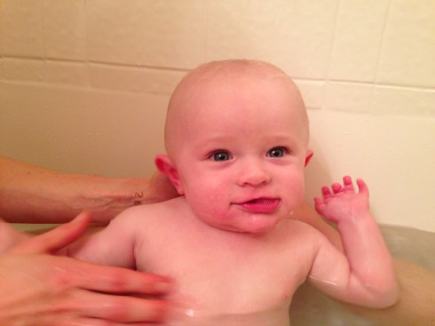 Bath time - March 1, 2015