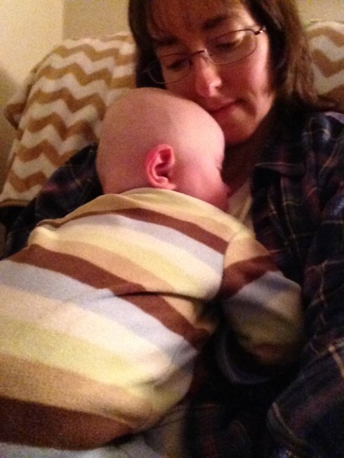 Snuggles before bed - March 17, 2015