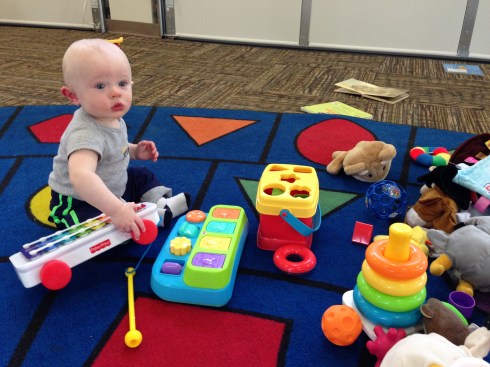 1st play group - Kaleidoscope Play & Learn - April 29, 2015