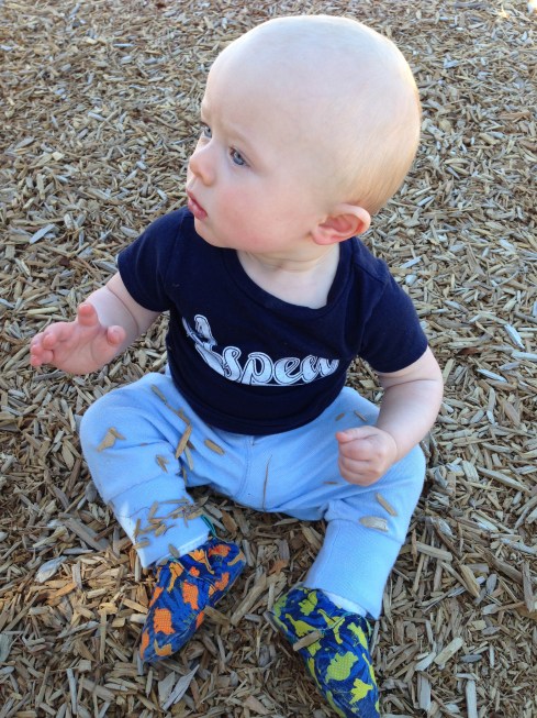 Stopping at a park in Arlington while out on a bike ride - June 7, 2015