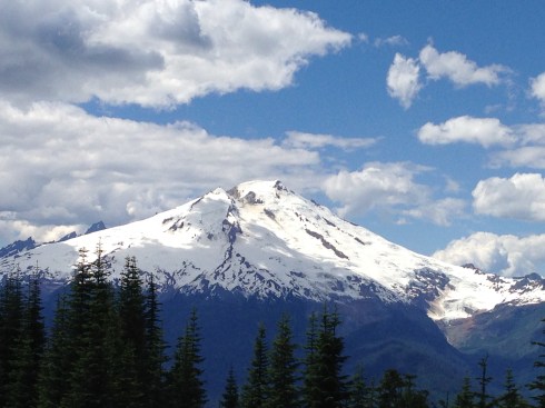 Mt Baker from the Anderson Creek Road