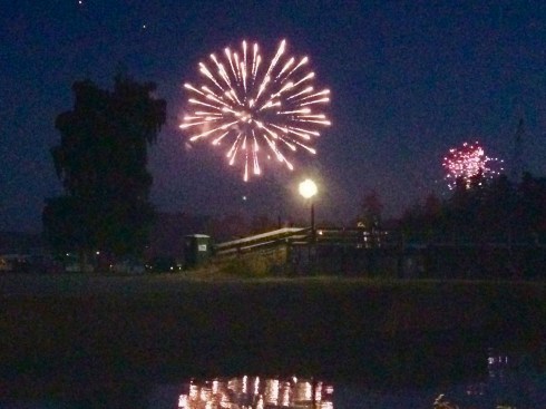 Fireworks show - July 4, 2015