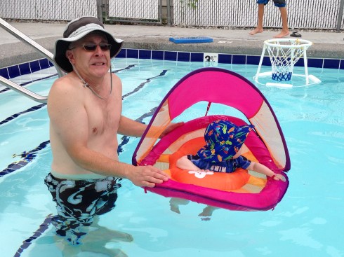 C'mon, Eric- the water's fine! - August 10, 2015