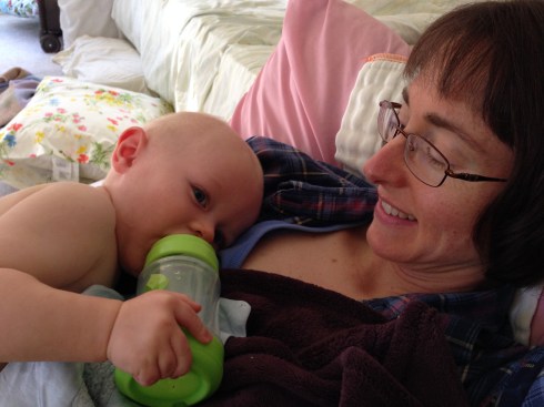 Bottle bonding with Elisa - September 27, 2015