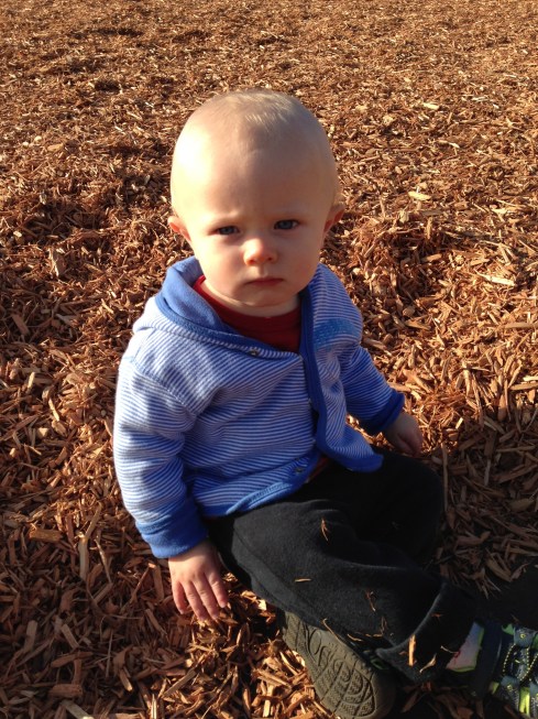 At the school playground - October 23, 2015