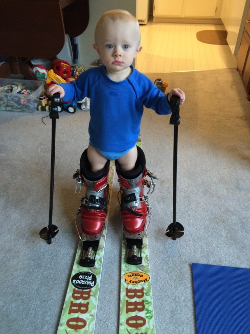 Dada's skis - March 22, 2016