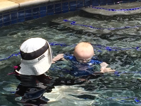 Todd going underwater - June 1, 2016