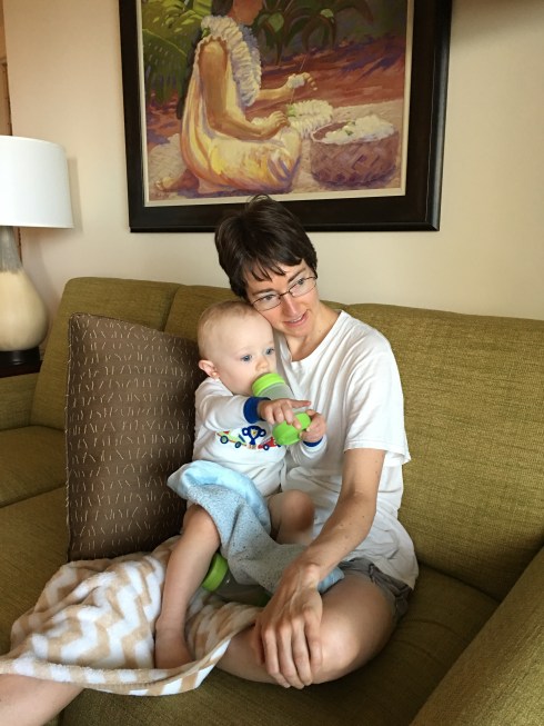 1st morning in Kauai - Todd & I - May 28, 2016