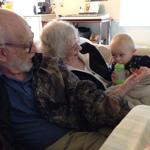 Todd's Granddad & Grammie - May 26, 2016