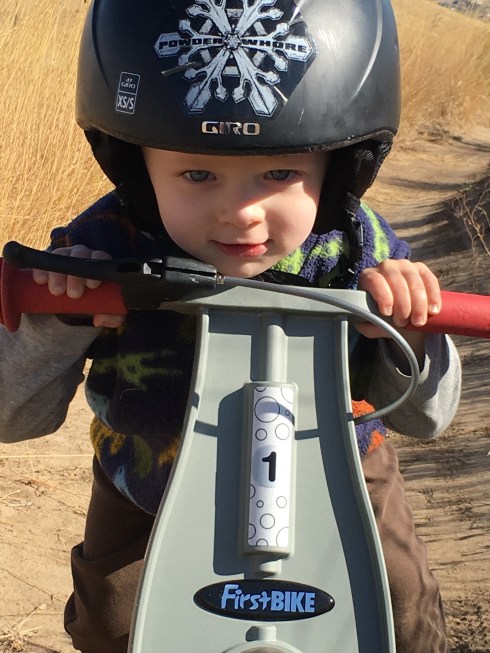 Biking at Horse Lake Reserve - October 1, 2016