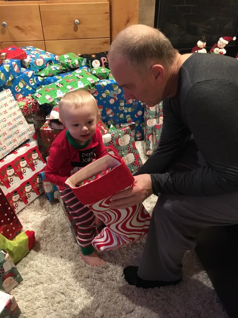 Todd's 3rd Christmas morning - December 25, 2016
